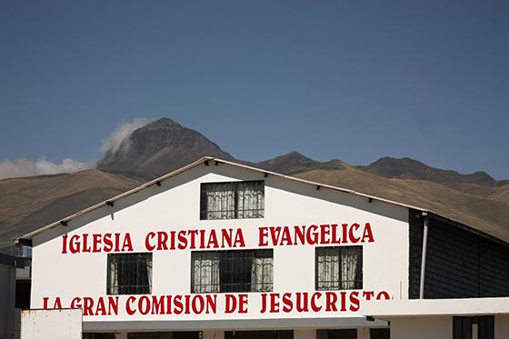 Iglesia en Machachi, Ecuador